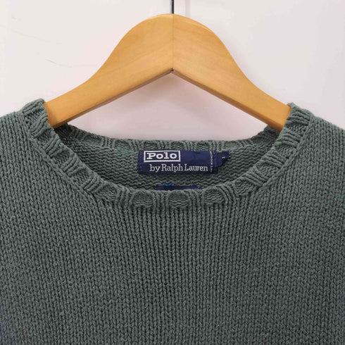 ポロバイラルフローレン Polo by RALPH LAUREN ポニー刺繍 コットン100 ニット メンズ JPN:S
